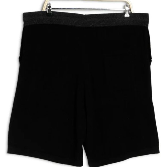AMICALE Men's Cashmere Drawstring Lounge Shorts (SEE DESCRIPTION) - Picture 3 of 3